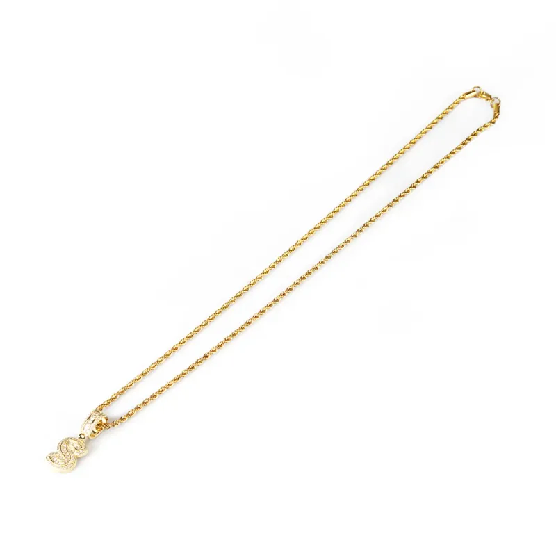 NL-81043 Submissive Necklace Gold