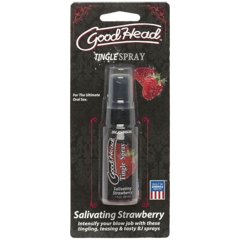 D1360 CD GoodHead Tingle Spray, Color: 55 Strawberry, Size: 1oz