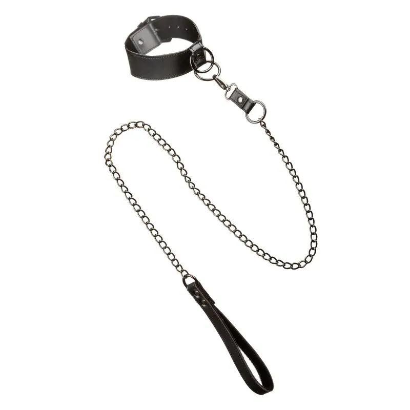 SE-3100 Euphoria Collar W/ Chain Leash