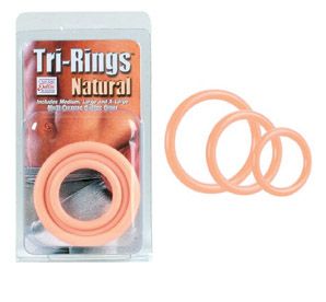 SE1421 Tri Rings, Color: 01 Natural