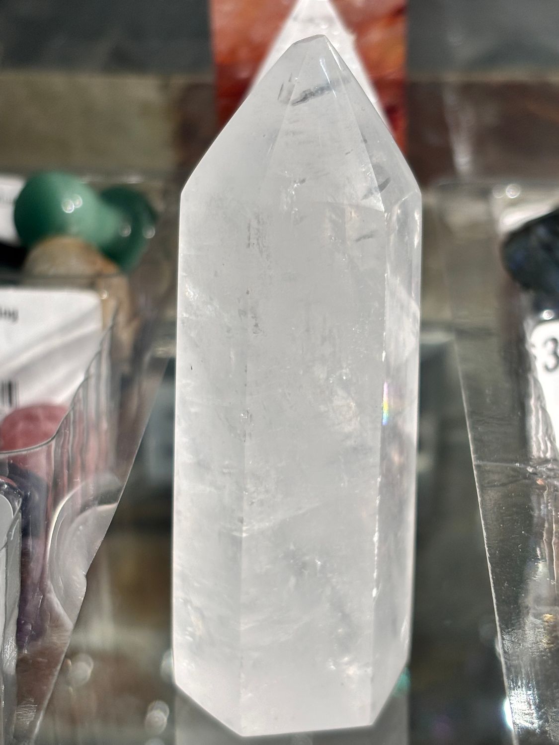 Clear Quartz Tower