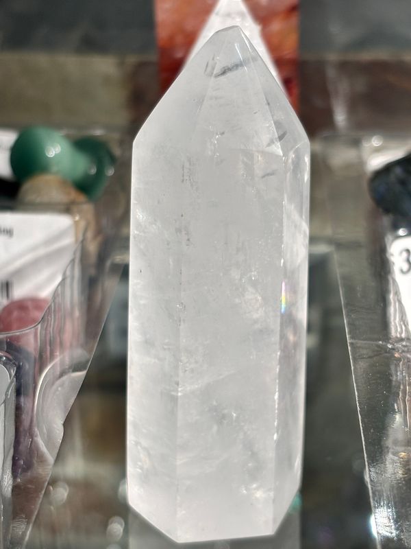 Clear Quartz Tower