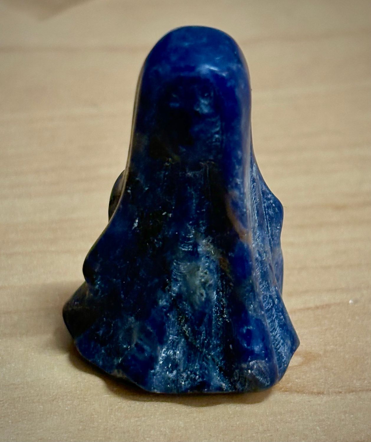 Sodalite Spirit Carving