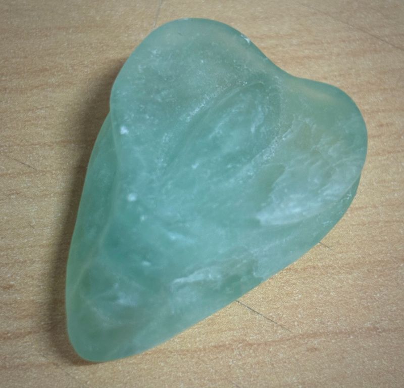 Mini Green Fluorite Vulva