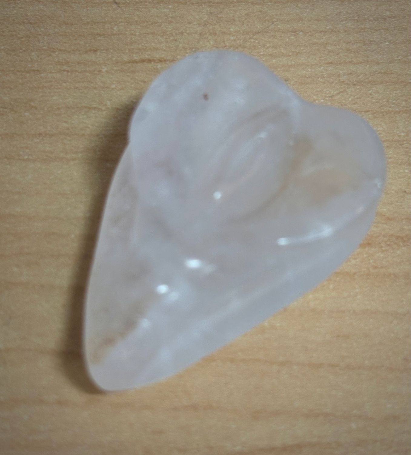 Mini Clear Quartz Vulva