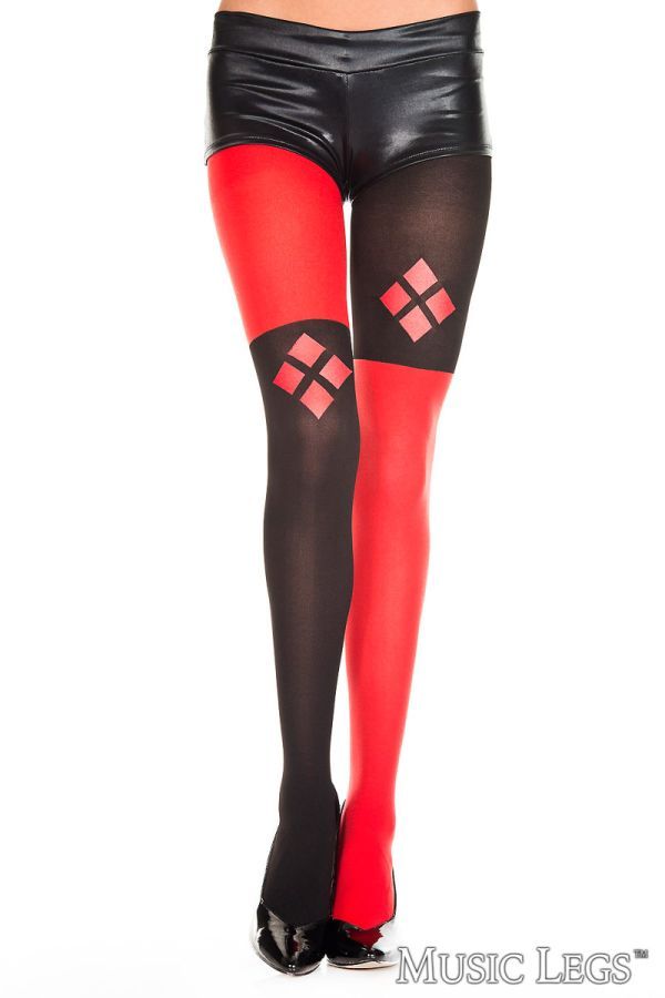 ML37316 Harley Quinn Pantyhose O/S