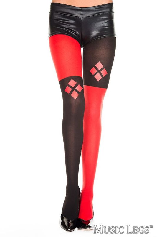 ML37316 Harley Quinn Pantyhose O/S
