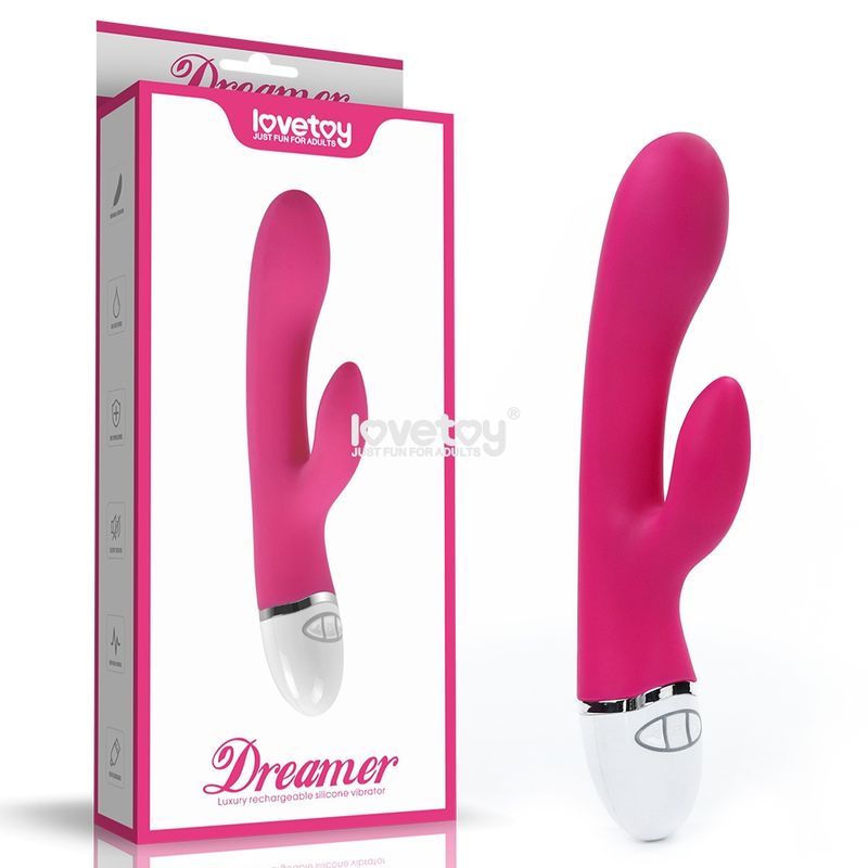 LV2710P Dreamer Vibrator Rose Red