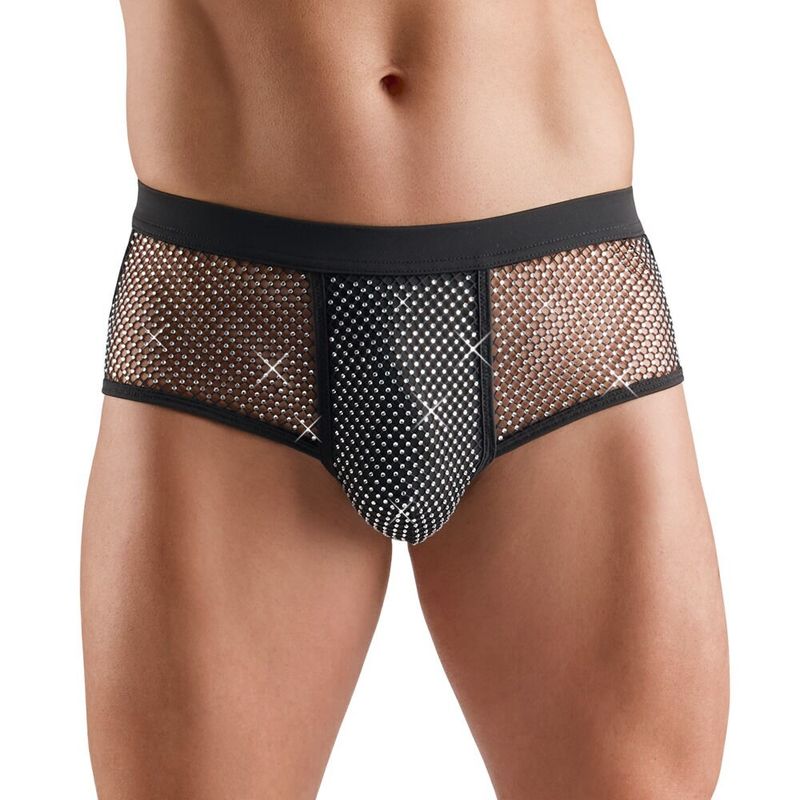 2120470 Mesh Brief Rhinestone