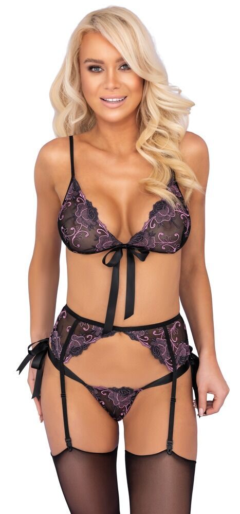 2214369 Bra/Garter Set
