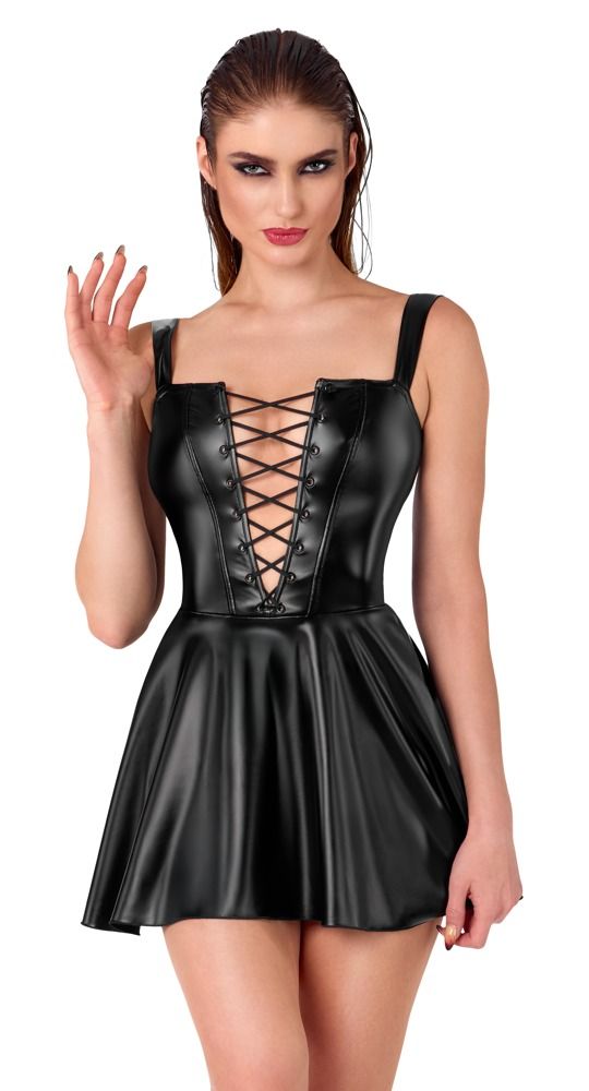 2719363 Noir Dress Lace Top Black Large