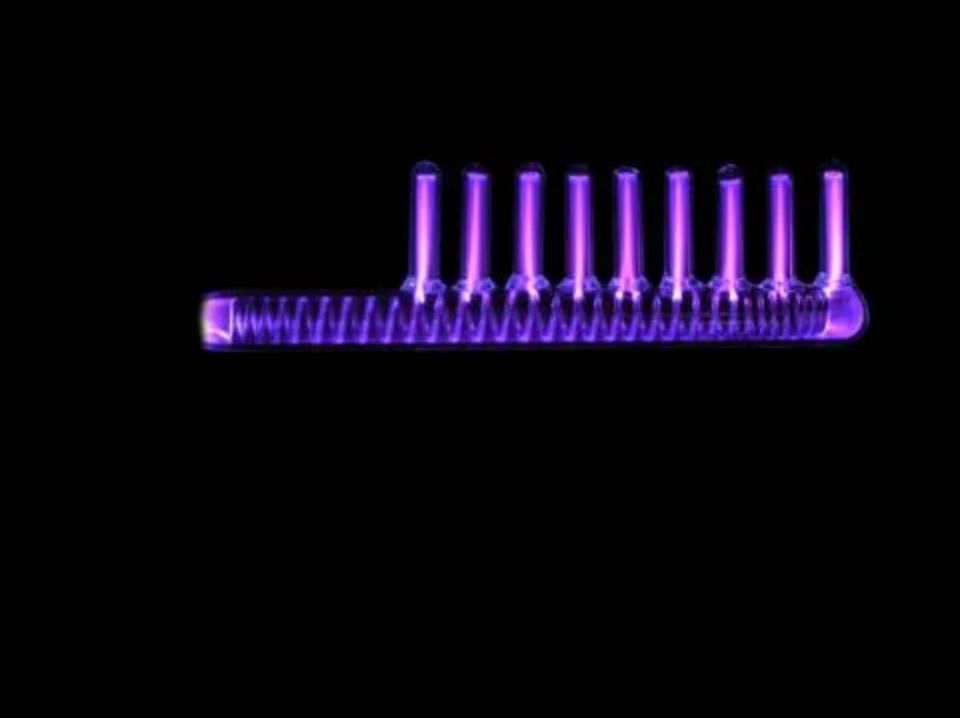 Violet Comb Electrode