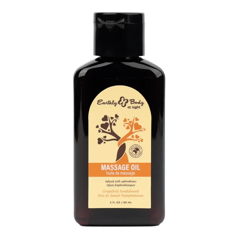 EB951 Hemp Seed Massage Oil Grapefruit/Sandlewood 2 oz