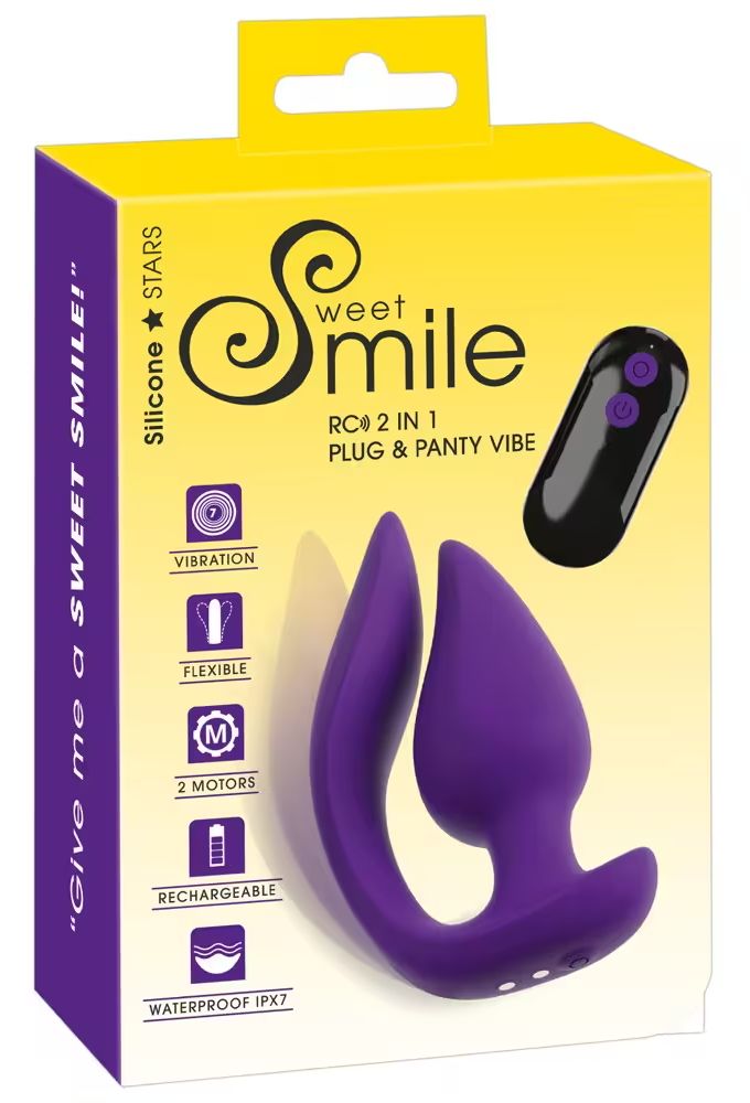 5406641 Plug &amp; Panty Vibe Purple