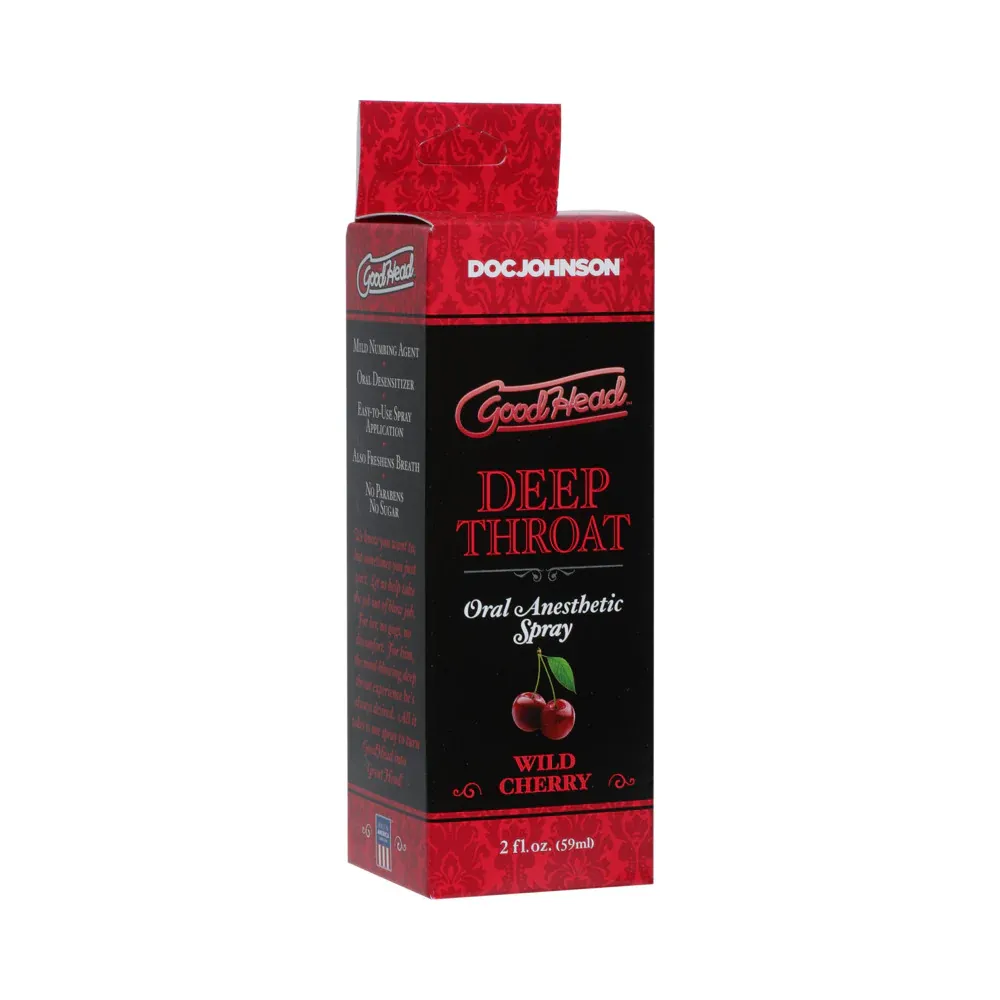 40557 Goodhead Deep Throat Spray Cherry