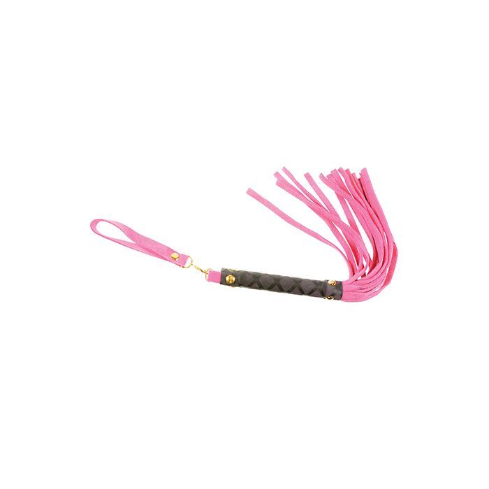 PLPC75002P Mini Leather Flogger Pink
