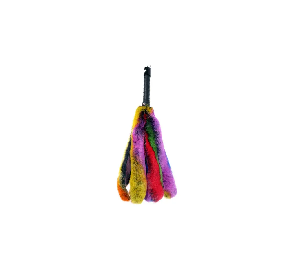 FL-REX-20 Rex Rabbit Fur Flogger Multi