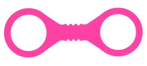 SP2340 Silicone Cuffs Pink Large