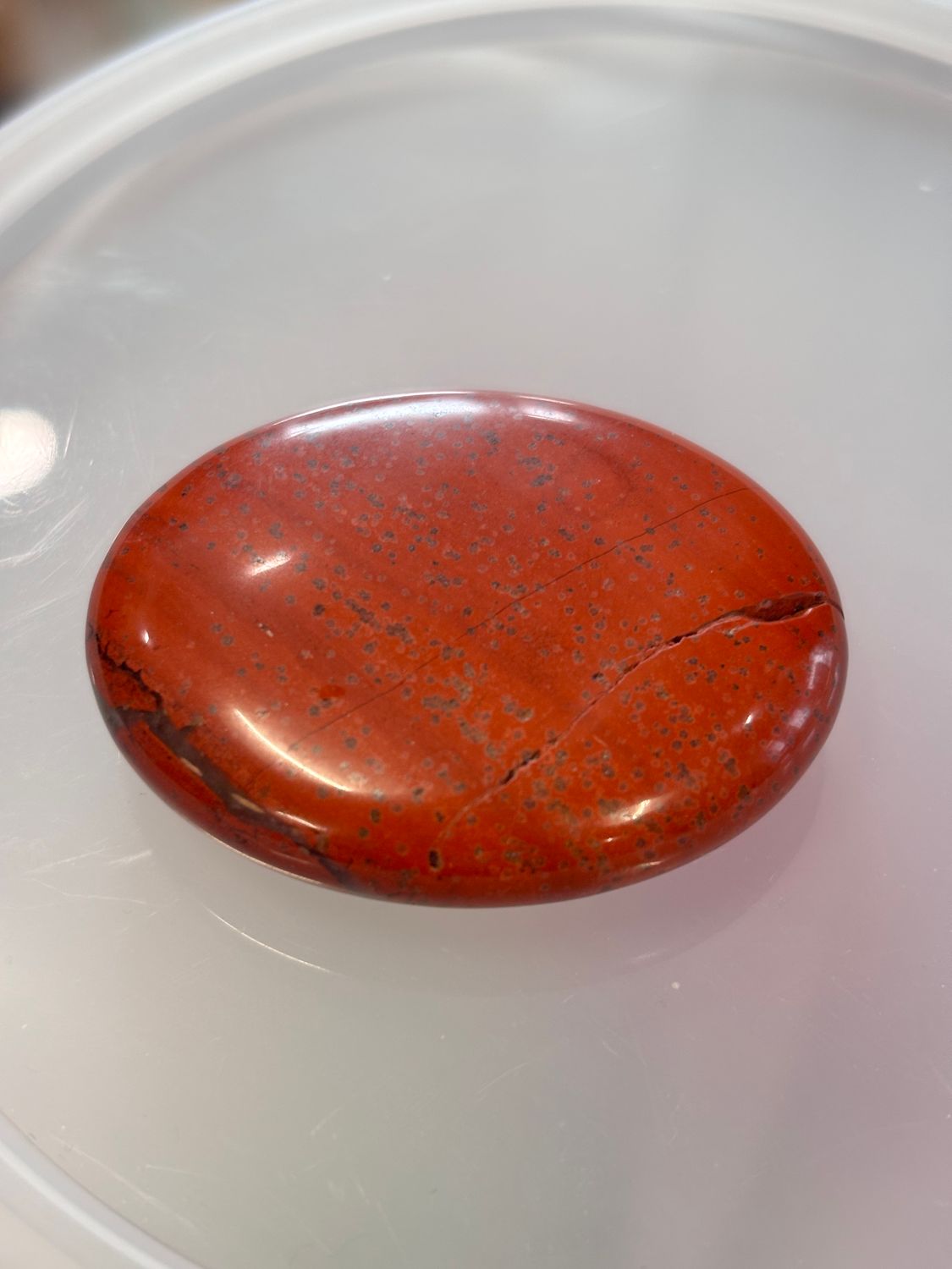 Red Jasper Palmstone