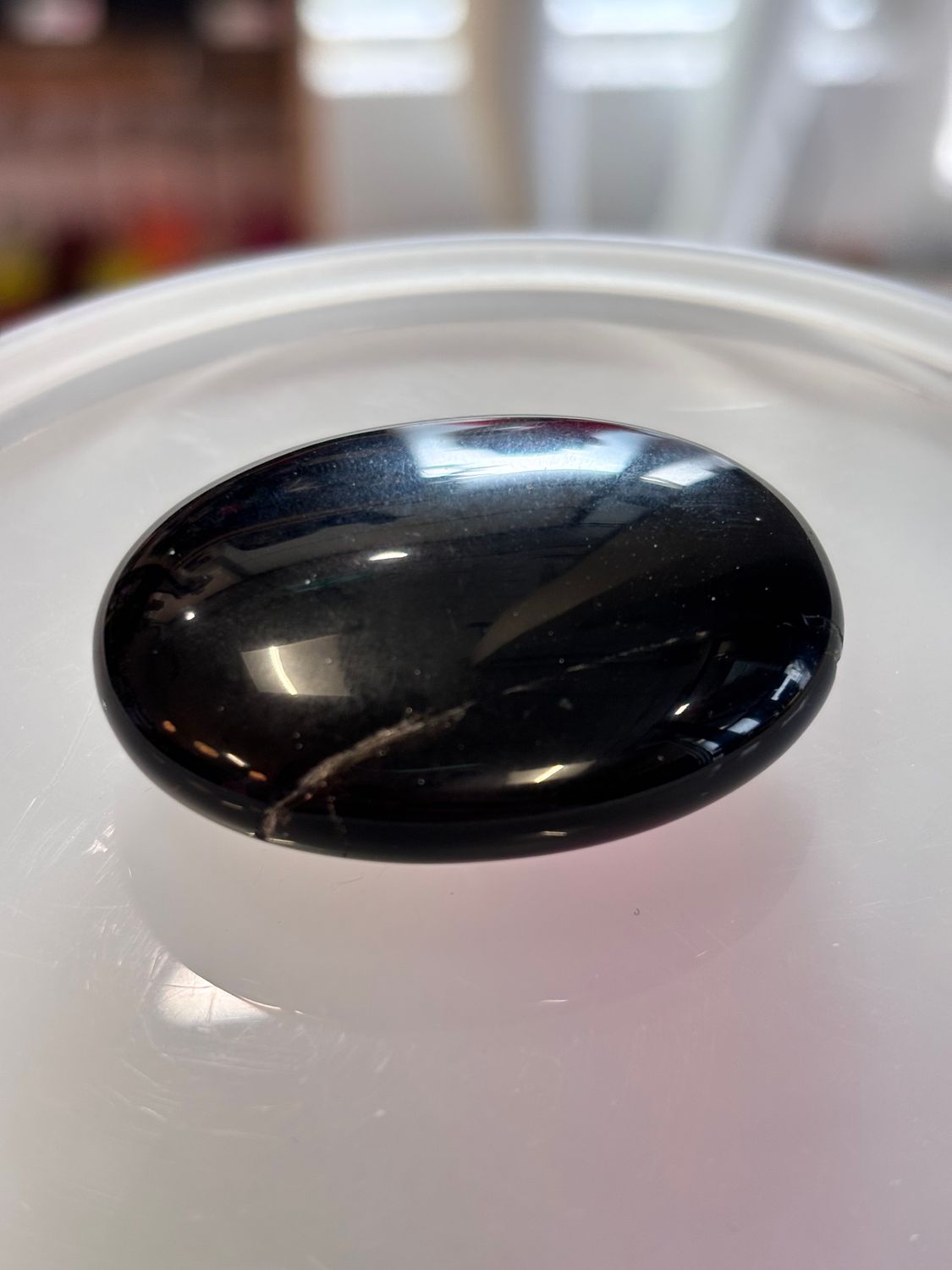 Obsidian Palmstone