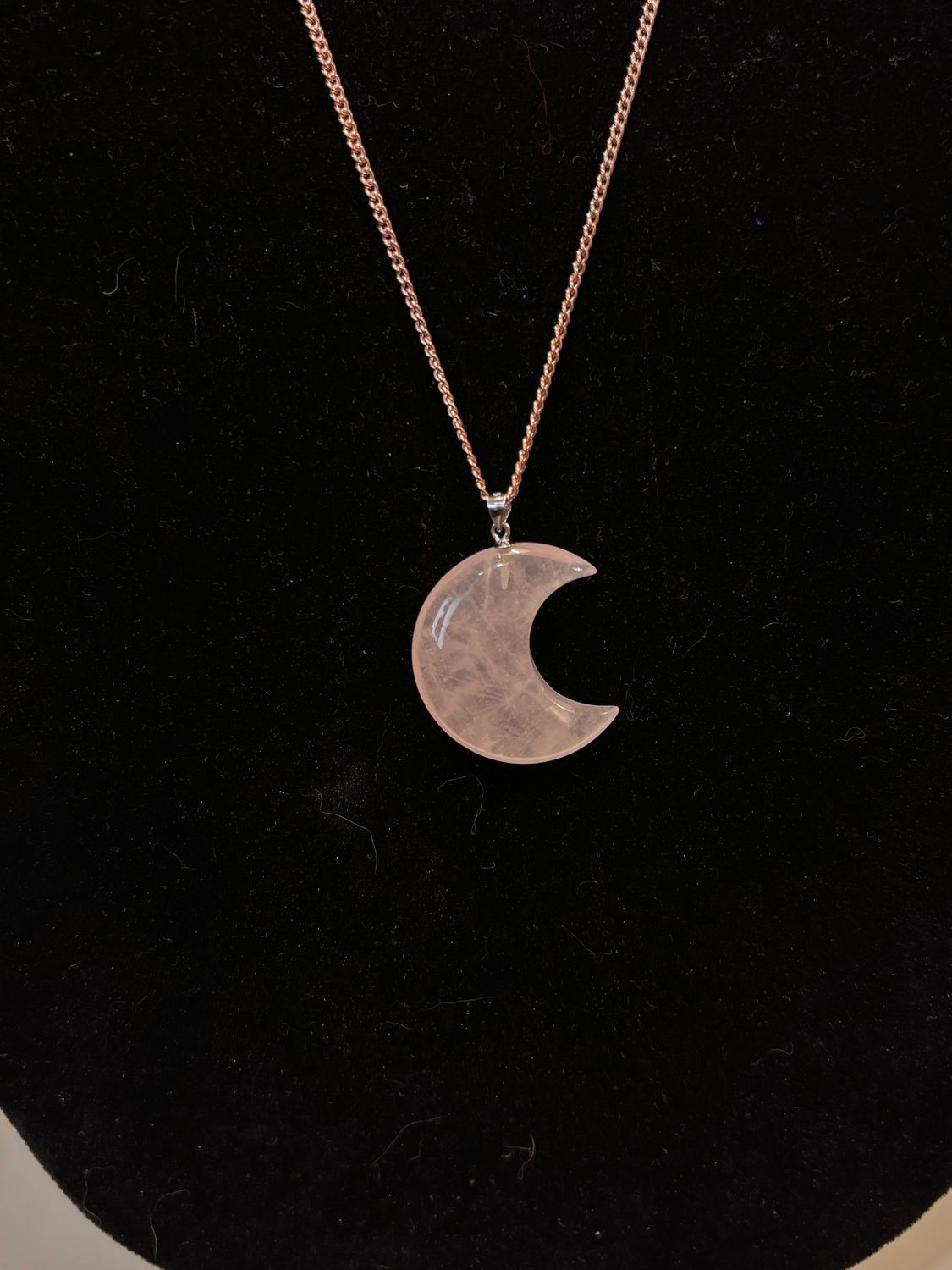 Rose Quartz Day Collar Rose Gold