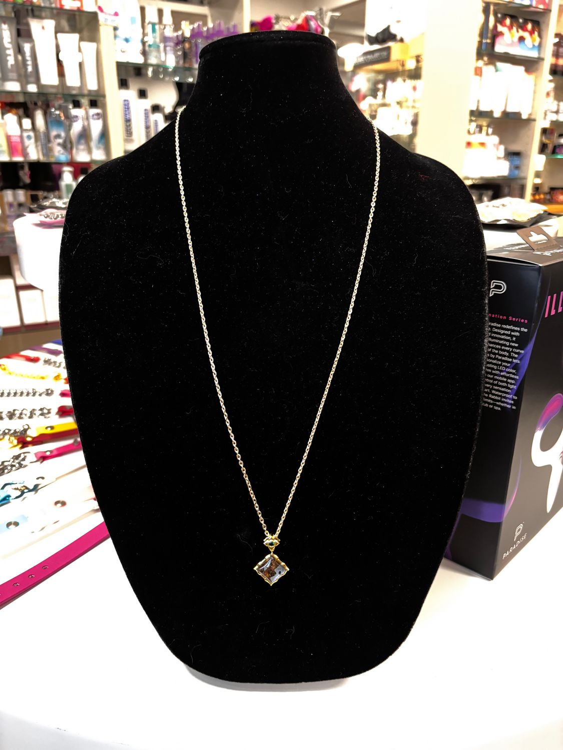 Meteorite Day Collar Gold