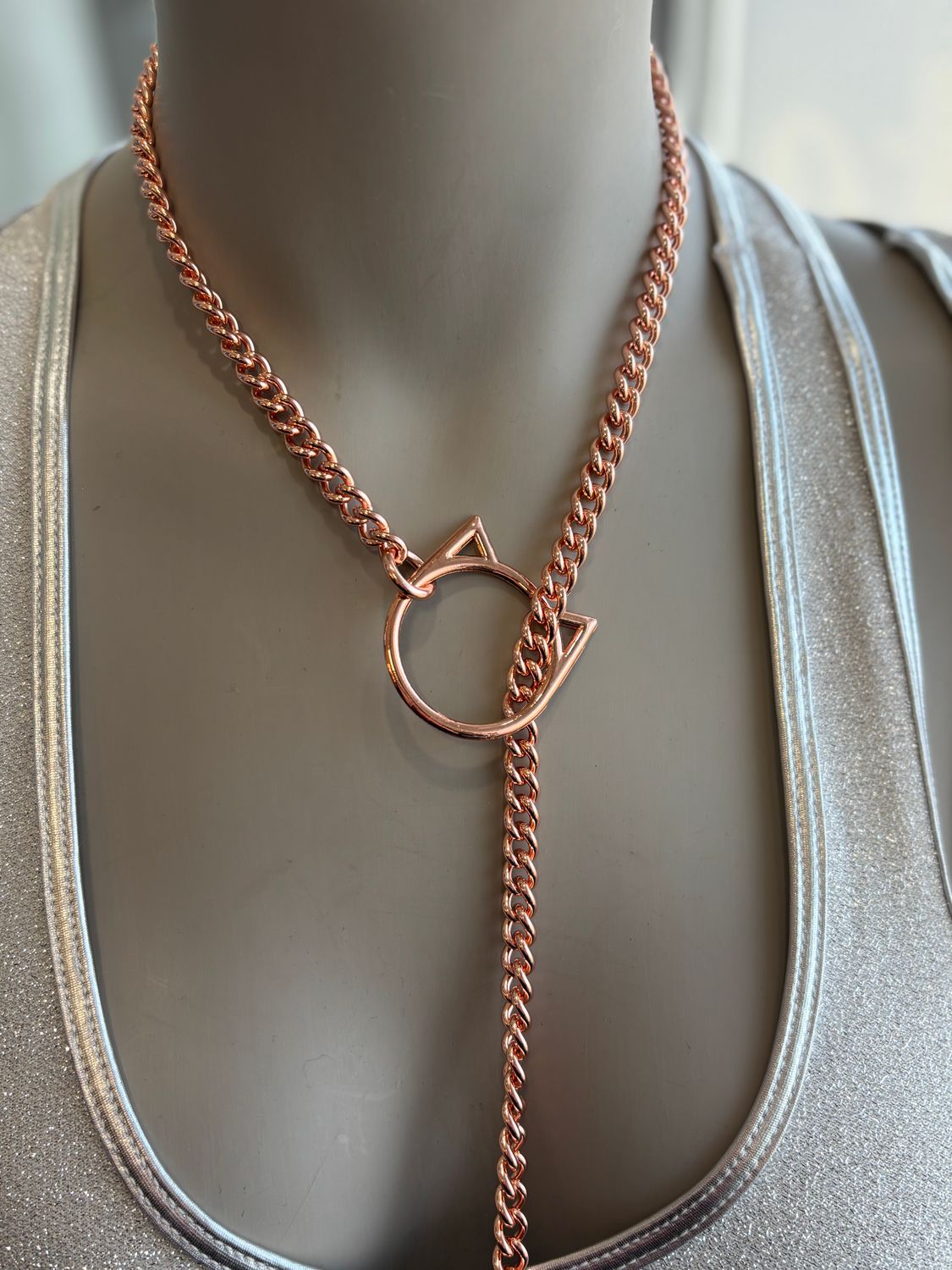 Slip Chain Rose Gold Kitty