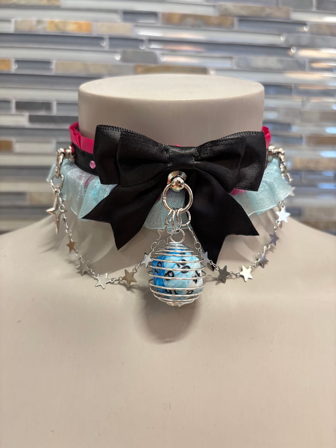 D&amp;D Lace Collar Star Sparkle Chain