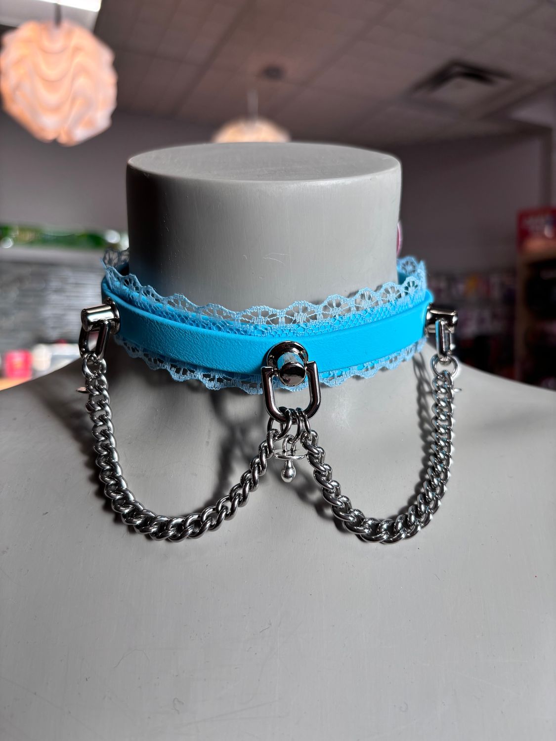 Biothane Collar Blue Pacifiers