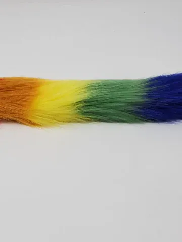 Unipolar Tail Plug Rainbow