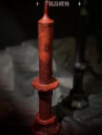 MLD-C0040 Slim Pillar Candle Black