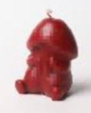 MLD-C0064 Mini Peen Candle Red