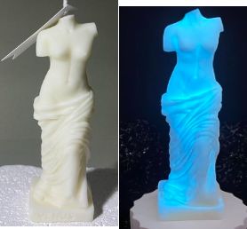 MLD-C0028 Body Candle White