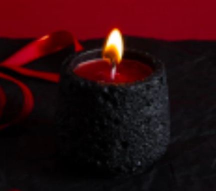 MLD-C0050 Black Jar Candle