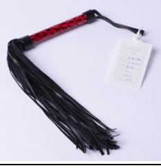 SM-YL-PW010 Studded Whip Red