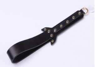 SM-YL-PW041 Leather Loop Paddle Black