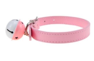 SM-YL-CA045 Large Bell Collar Pink