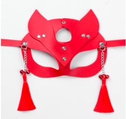 SM-YL-MK042 Red Tassel Fox Mask