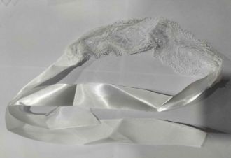 SM-YL-MK038 White Lace Eye Mask