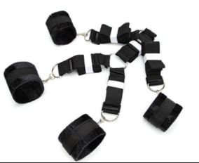 SM-SET043 Bed Restraint Straps W/ Cuffs