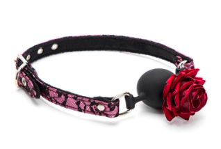 SM-GG043 Rose Ball Gag Pink