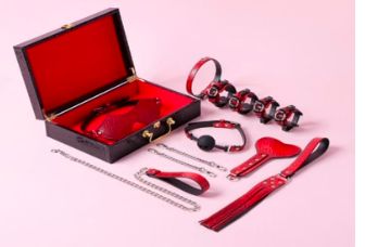 SM-SET004 Snake-Print BDSM Kit