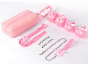 SM-SET047 Pink Bow BDSM Kit