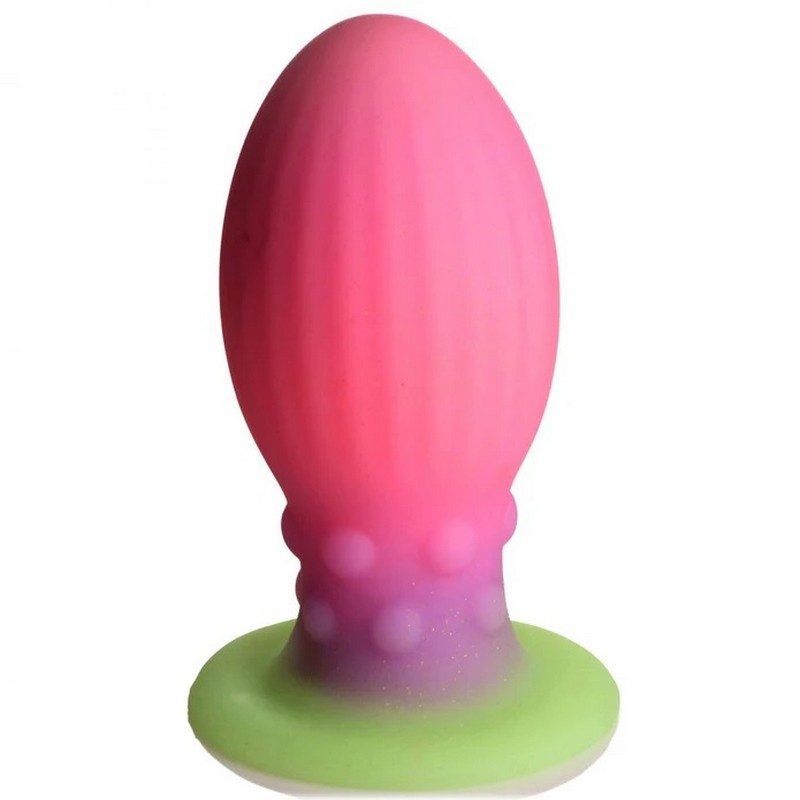 XR-AH067XL Creature Cock XL Xeno Glow Silicone Egg
