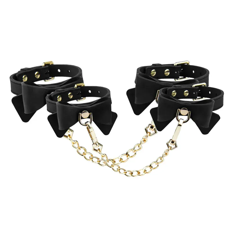 BL55525 Temptasia Ardor Wrist/Ankle Restraints Black