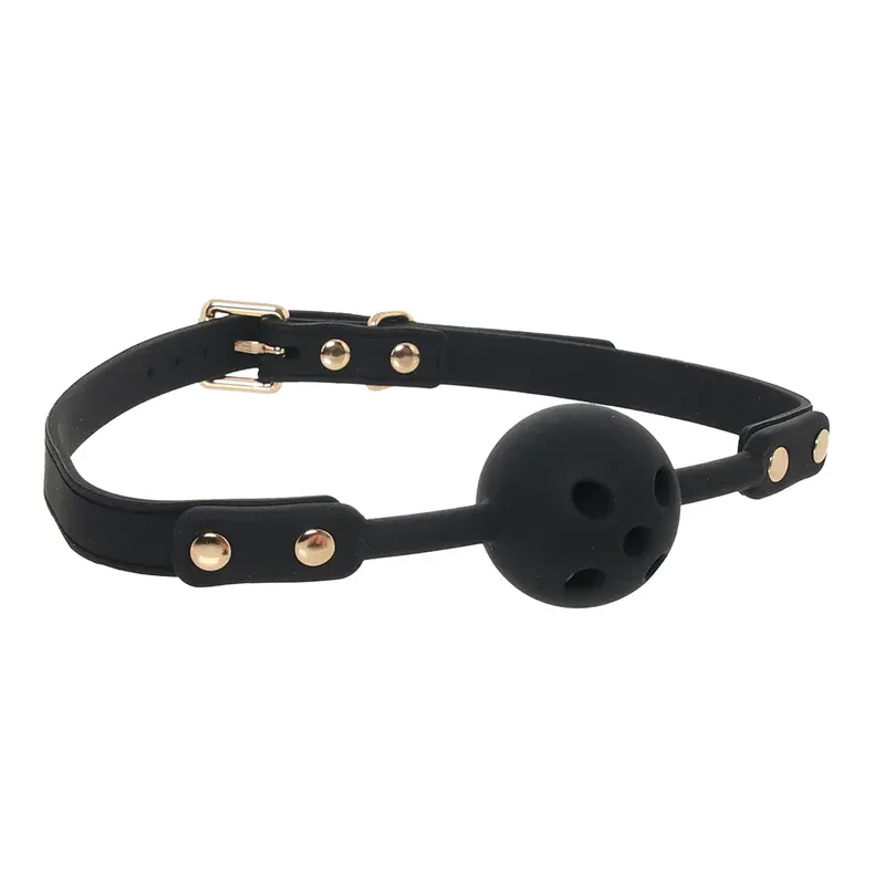 BL55558 Temptasia Ardor SIlicone Ball Gag Black