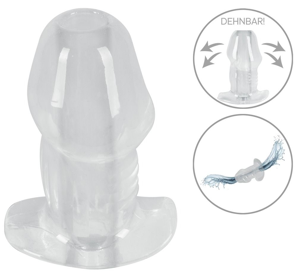 5006279 Clear Tunnel Butt Plug