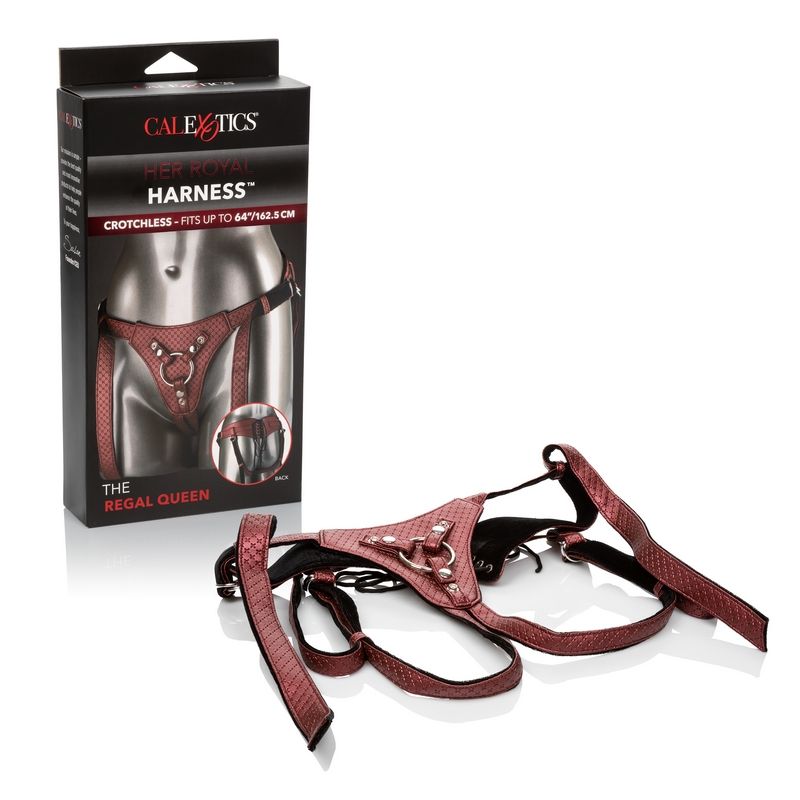 SE1563-20-3 Regal Queen Harness Red