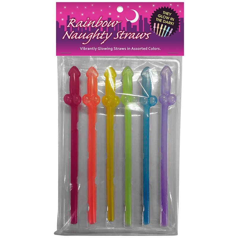 NVS98 Rainbow Naughty Straws