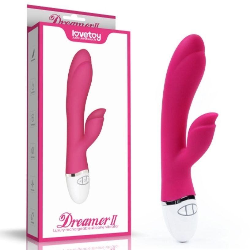 LV2711P Dreamer 2 Vibrator Rose Red